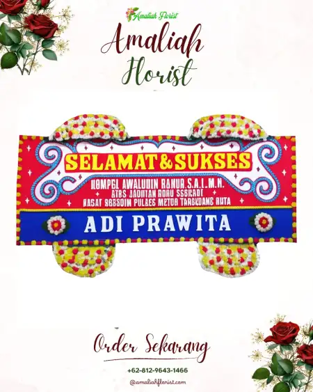 Papan Bunga Ucapan Selamat Jambukulon